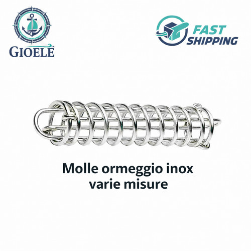 Molle ormeggio acciaio - acciaio, inox